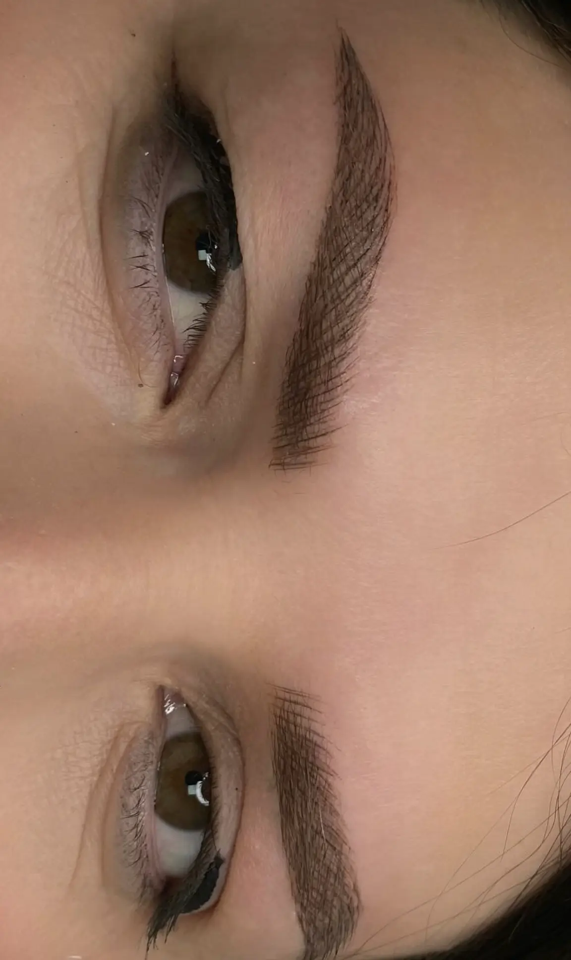 eyebrow tattoo shape-up